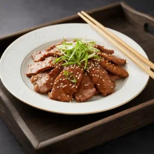 Beef in Peking Sauce