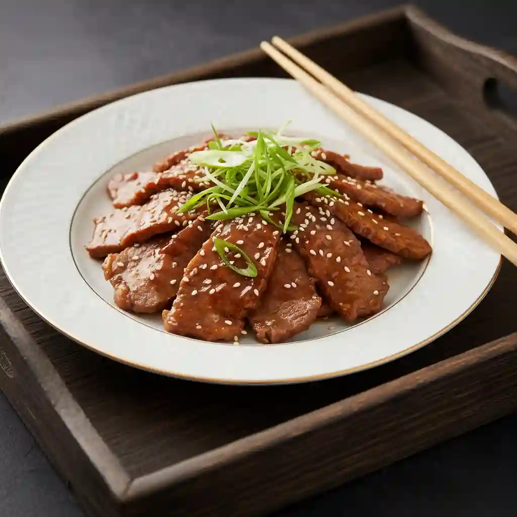 Beef in Peking Sauce