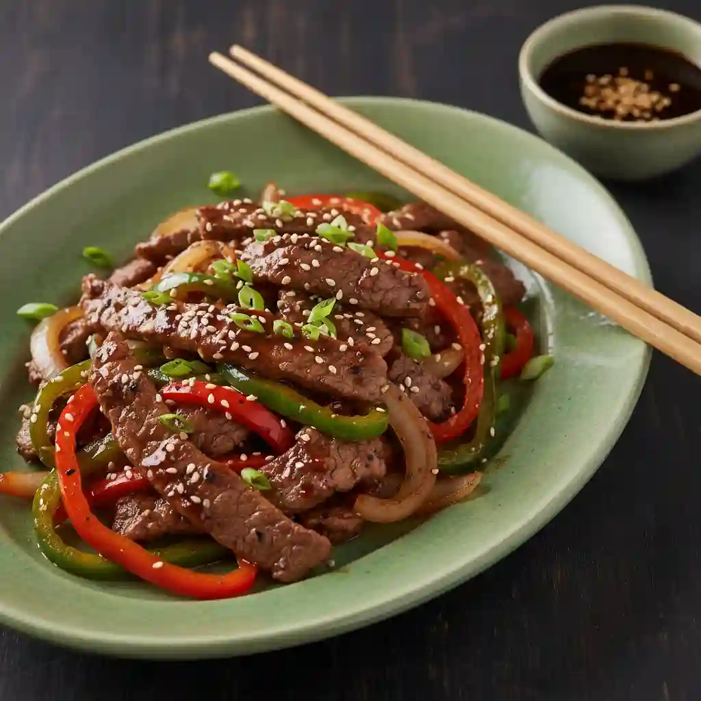 Beef in Black Pepper Sauce