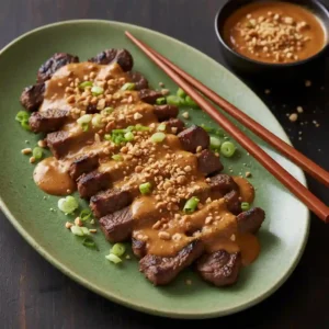 Beef in Satay Sauce