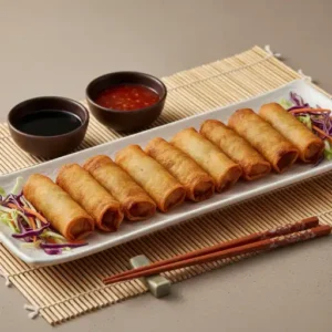 Vegetarian Spring Roll (8)