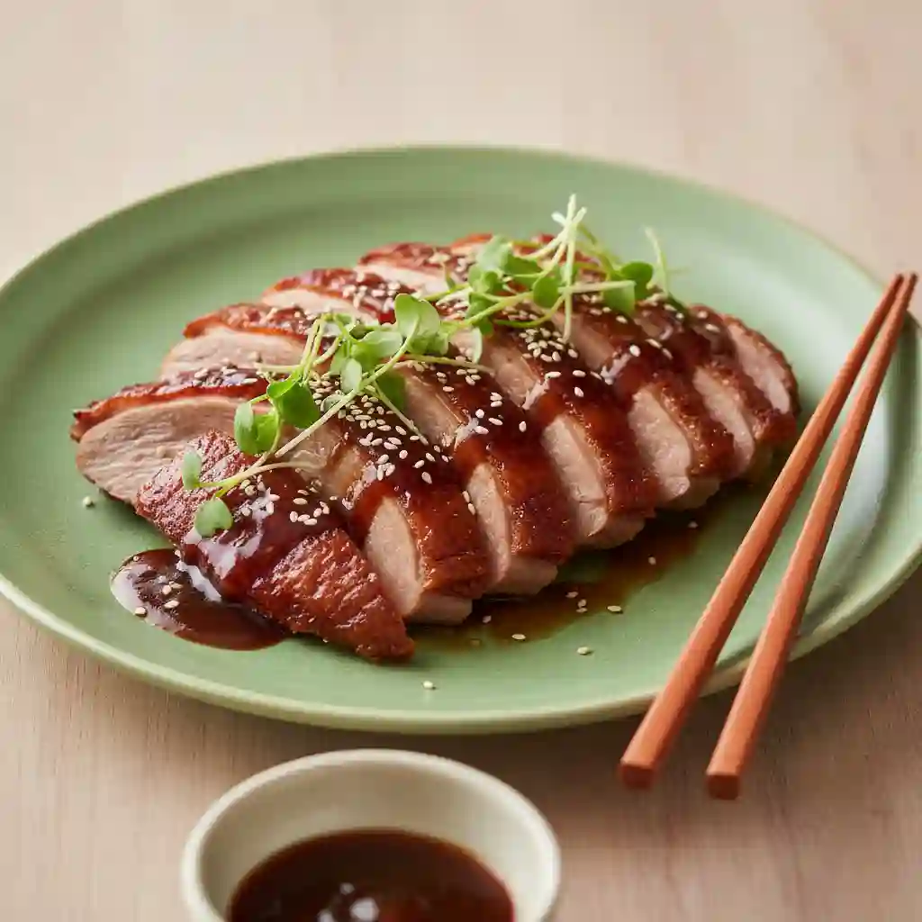 Roast Duck in Plum Sauce