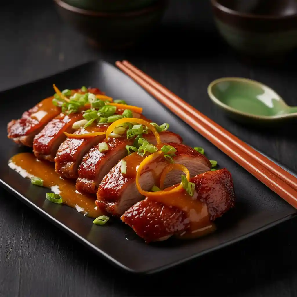 Roast Duck with Orange Sauce