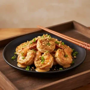 King Prawn with Satay Sauce