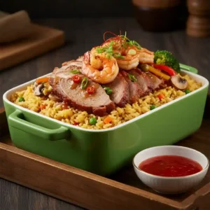 House Special Rice Box with Lamb