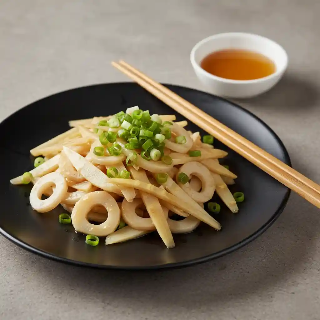 Fried Bamboo Shoots & Water Chestnut