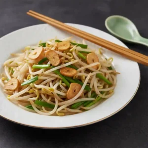 Fried Beansprout & Garlic