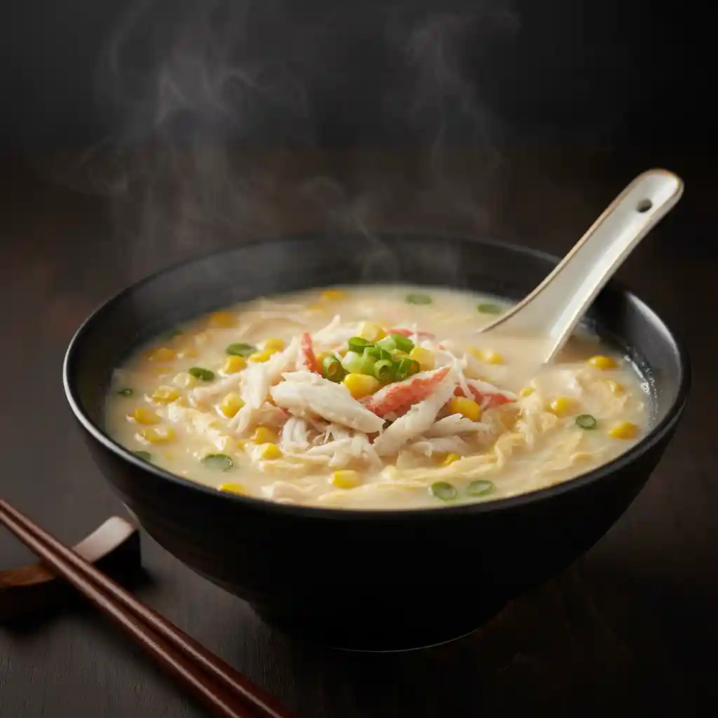 Crabmeat & Sweetcorn Soup