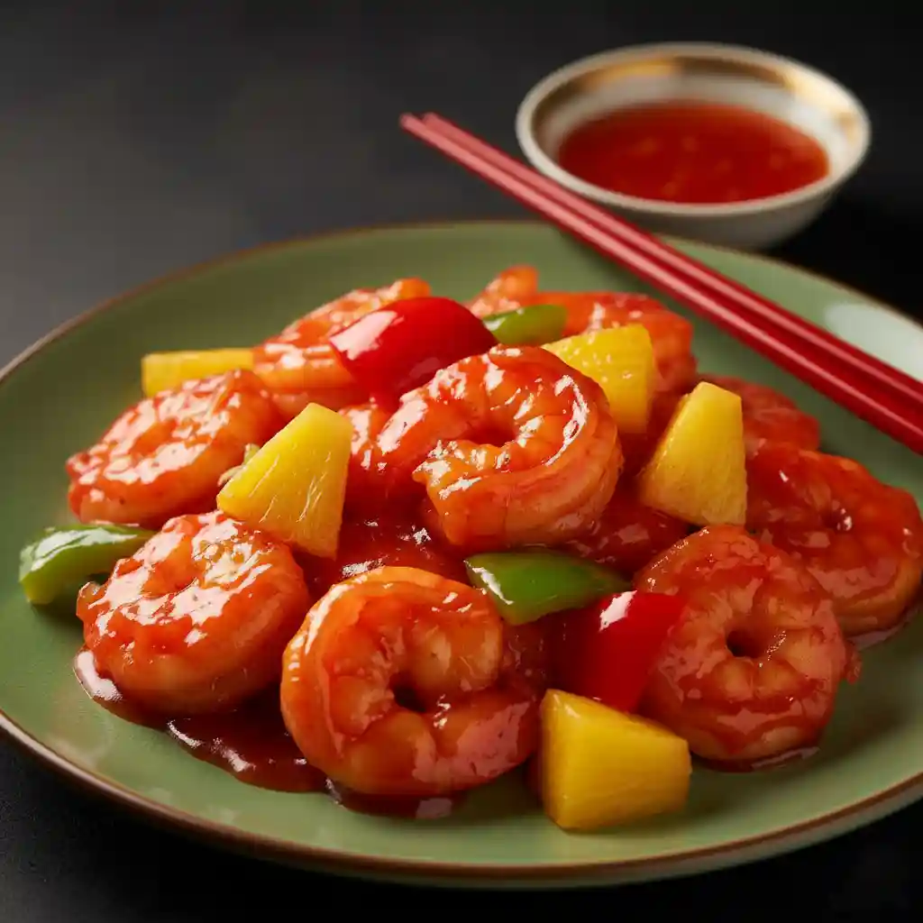 Sweet & Sour King Prawn
