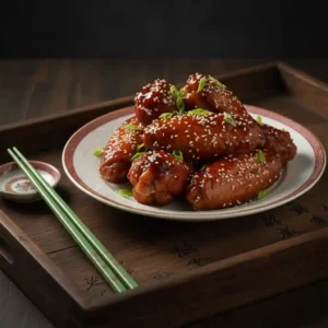 Chicken Wings with Peking Sauce