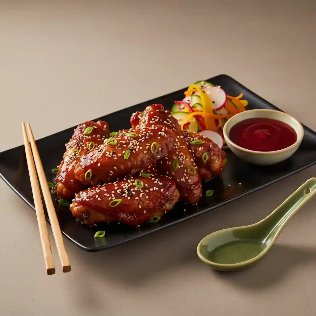 Chicken Wings with BBQ Sauce