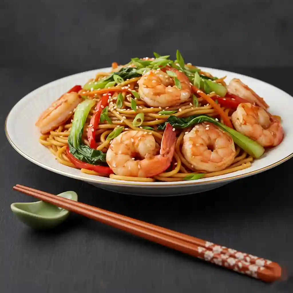King Prawn Chow Mein