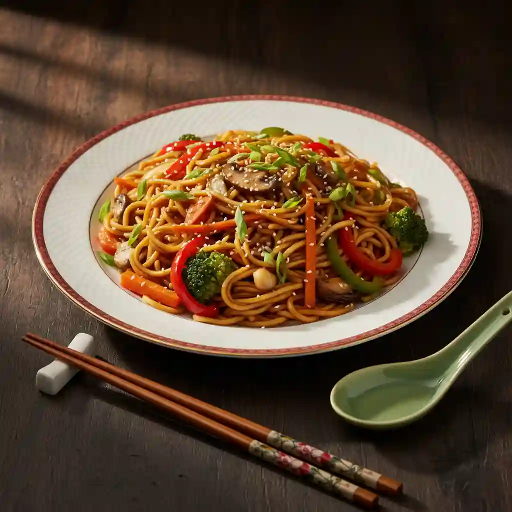 Mix Vegetables Chow Mein