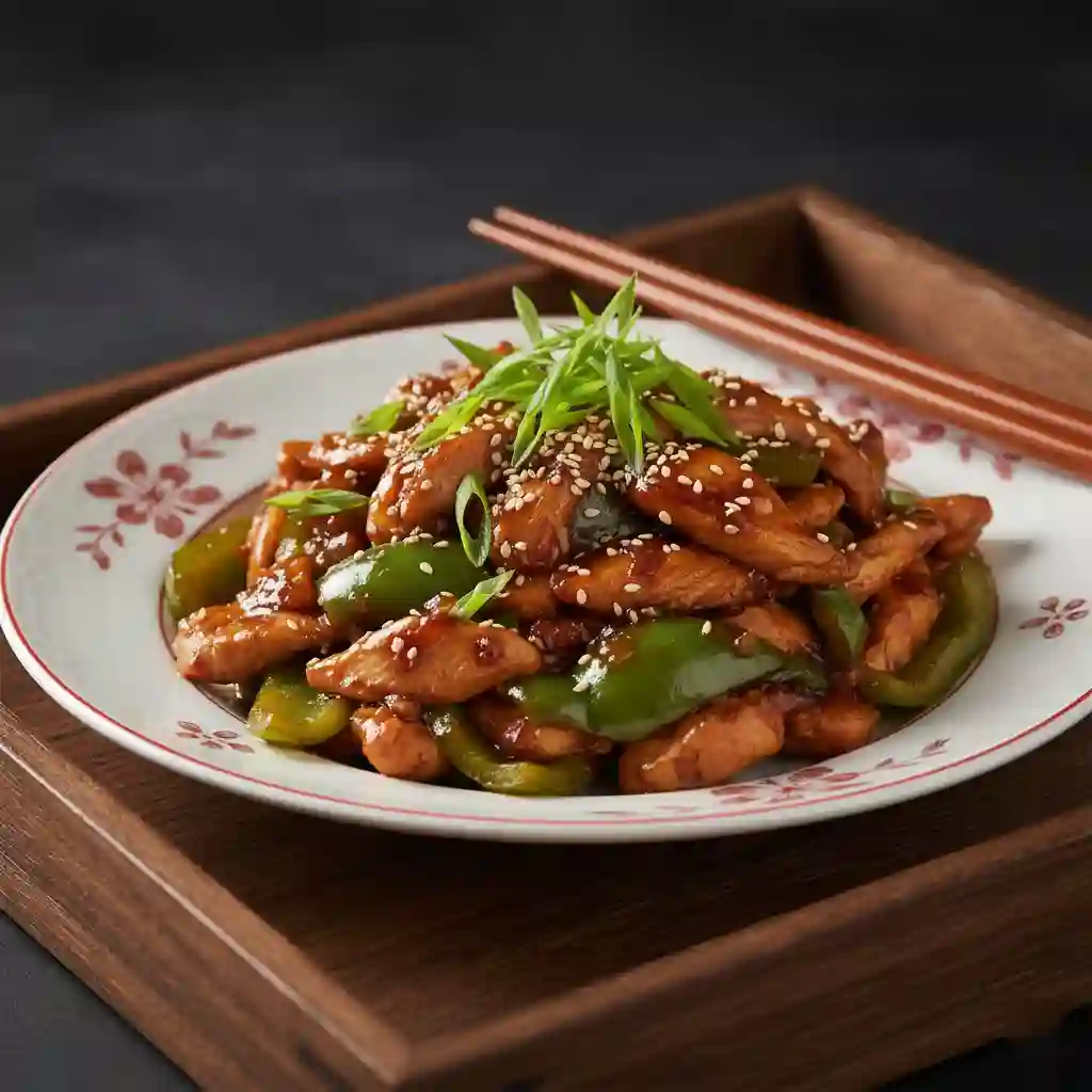 Chicken with Mushroom in Special Sauce