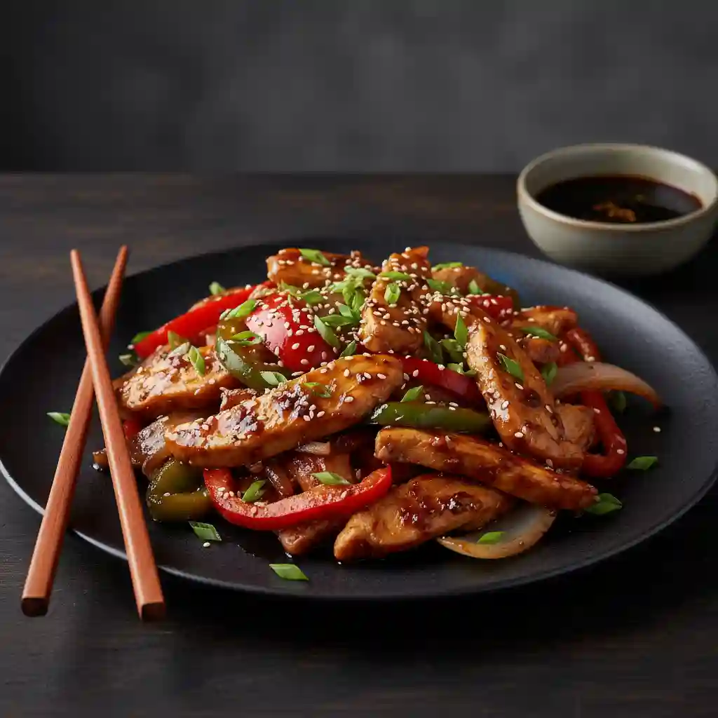 Chicken in Black Pepper Sauce